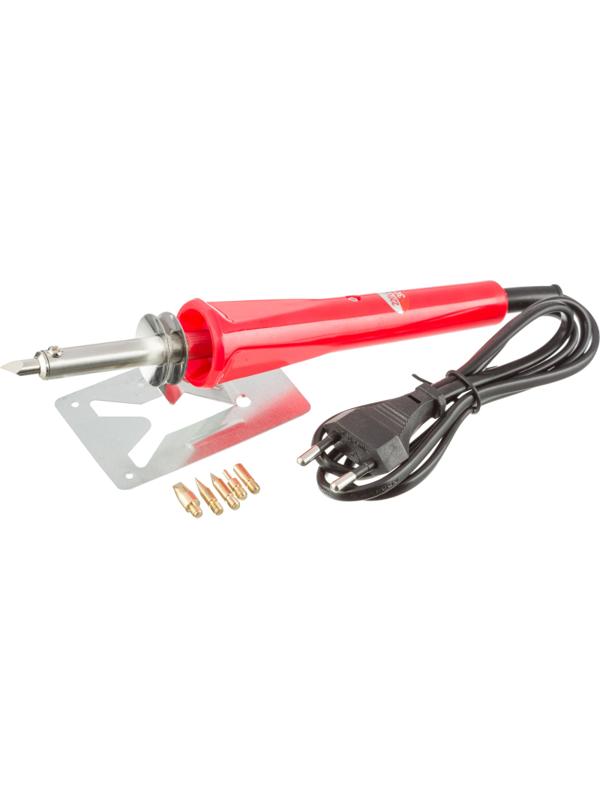 Прибор для выжигания по дереву 23см, подставка, 5насадок в наб, блист DK-01