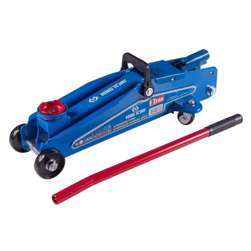 Домкрат подкатной 2 т, кейс KING TONY 9TYT138-02A-B