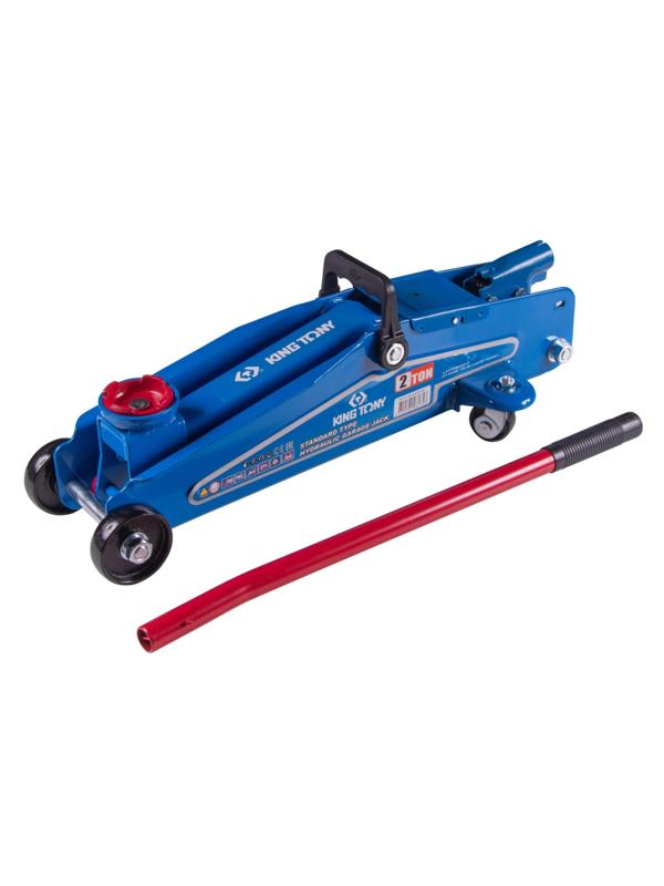 Домкрат подкатной 2 т, кейс KING TONY 9TYT138-02A-B