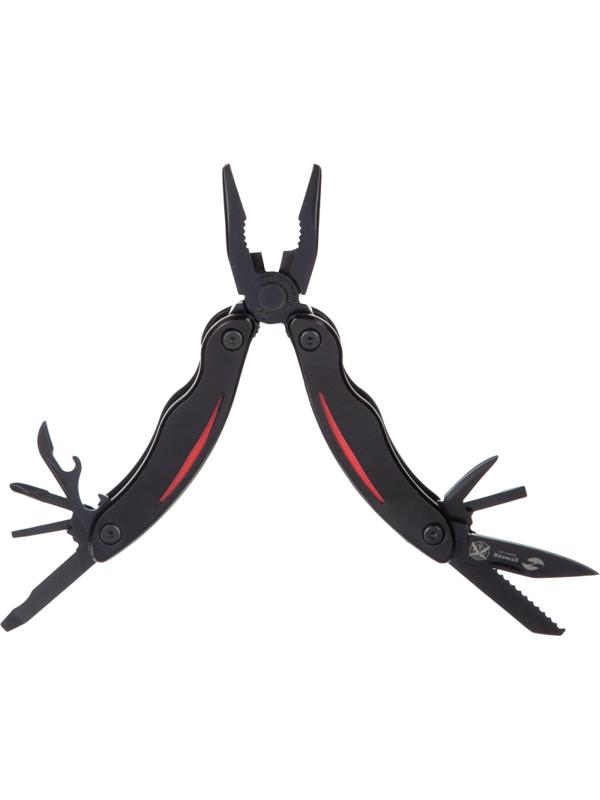 Мультитул Stinger сталь/пластик красно-черный 9 инструментов MT-A612