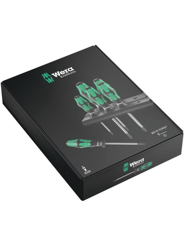 Набор отверток 6 предм. с подставкой WERA Kraftform Plus 367/6 TORX 028062