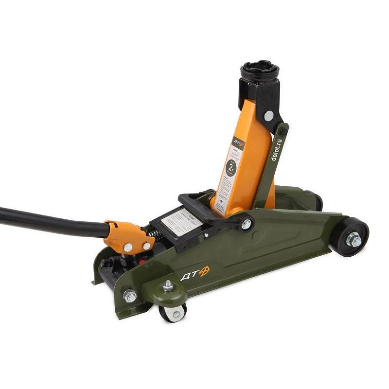 Домкрат подкатной 2 тонны, 135-340 мм, в кейсе Дело Техники 904122