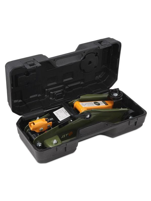 Домкрат подкатной 2 тонны, 135-340 мм, в кейсе Дело Техники 904122