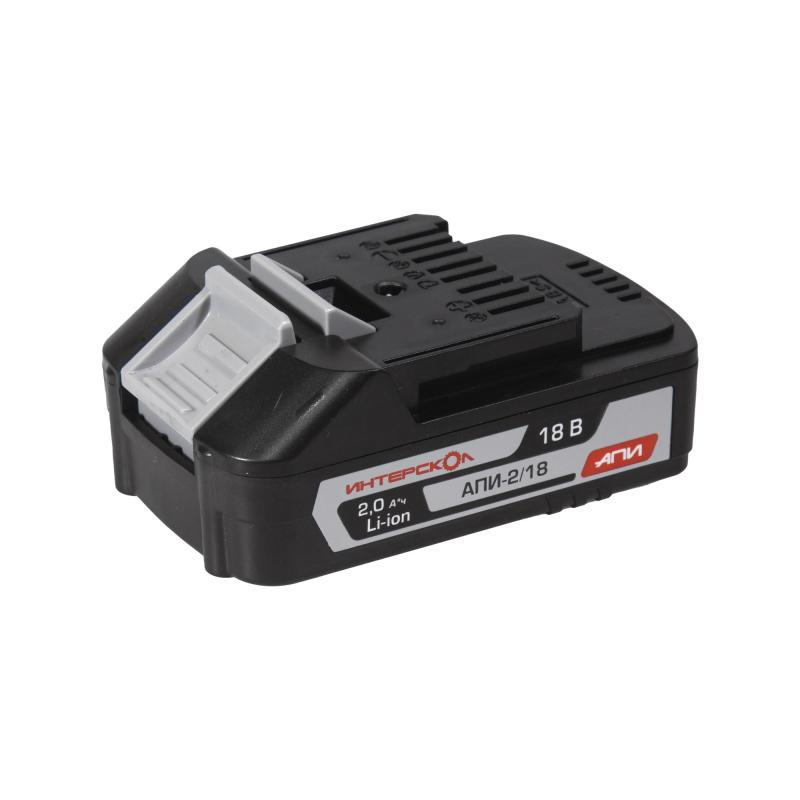 Аккумулятор ИНТЕРСКОЛ АПИ-2/18, 18В, 2.0Ач, Li-ion (2400.020)