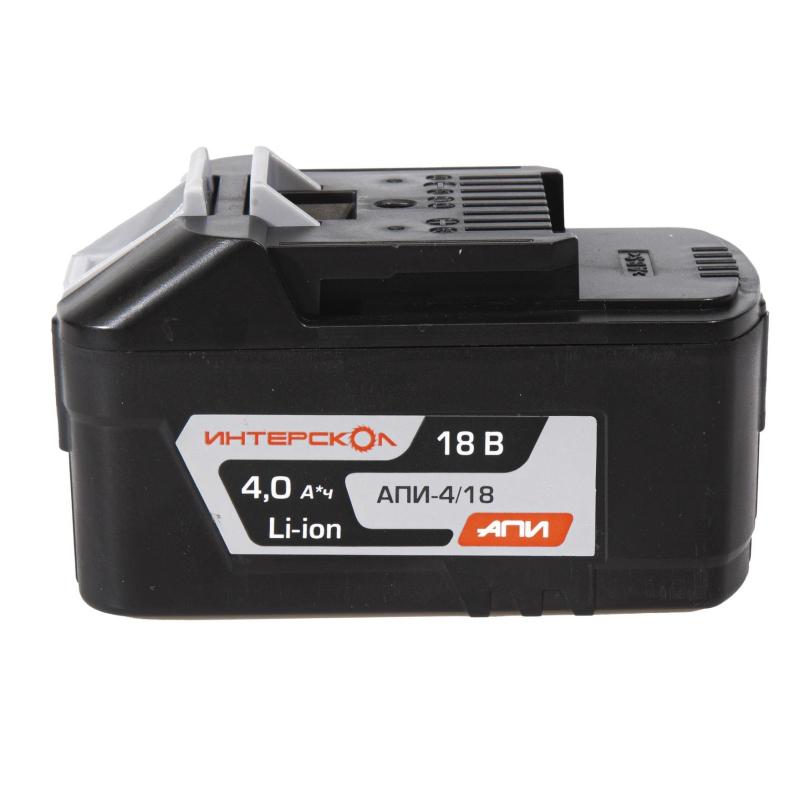 Аккумулятор ИНТЕРСКОЛ АПИ-4/18, 18В, 4.0Ач, Li-ion (2400.021)