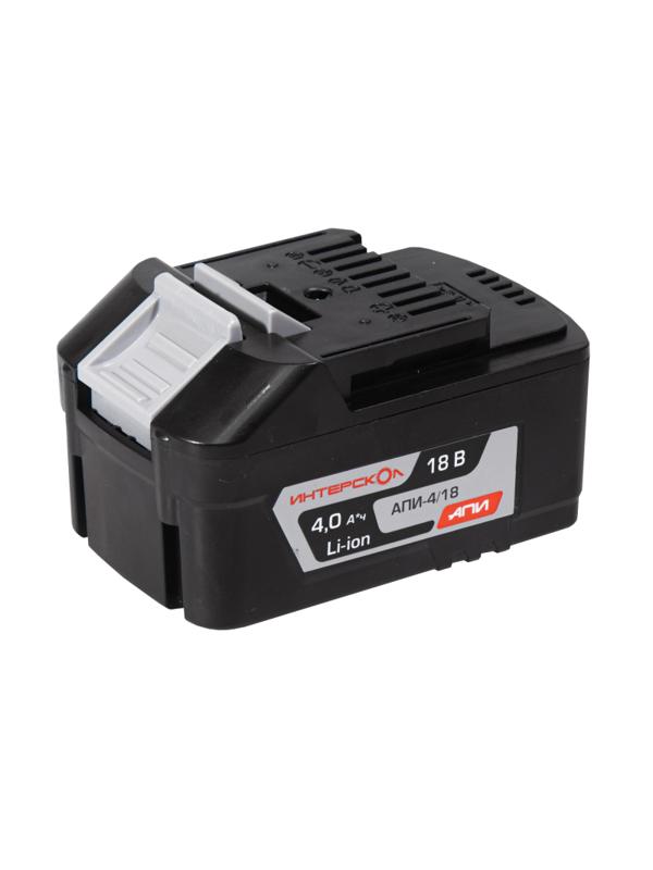 Аккумулятор ИНТЕРСКОЛ АПИ-4/18, 18В, 4.0Ач, Li-ion (2400.021)