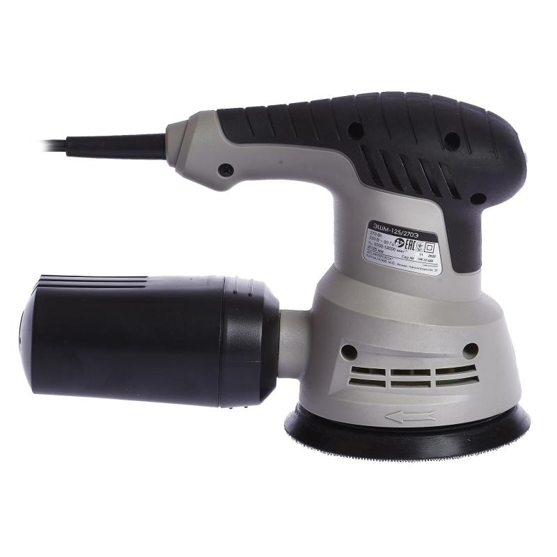 Шлифмашина эксцентриковая ИНТЕРСКОЛ ЭШМ-125/270Э (1040900100)