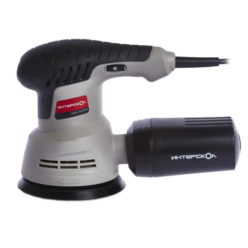 Шлифмашина эксцентриковая ИНТЕРСКОЛ ЭШМ-125/270Э (1040900100)