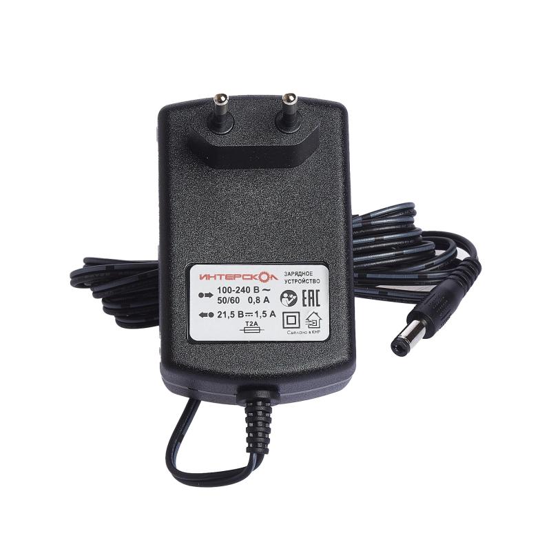 Зарядное устройство ИНТЕРСКОЛ ЗУ-1,5/18, 18В, 1.5А/ч, Li-ion (2401.016)