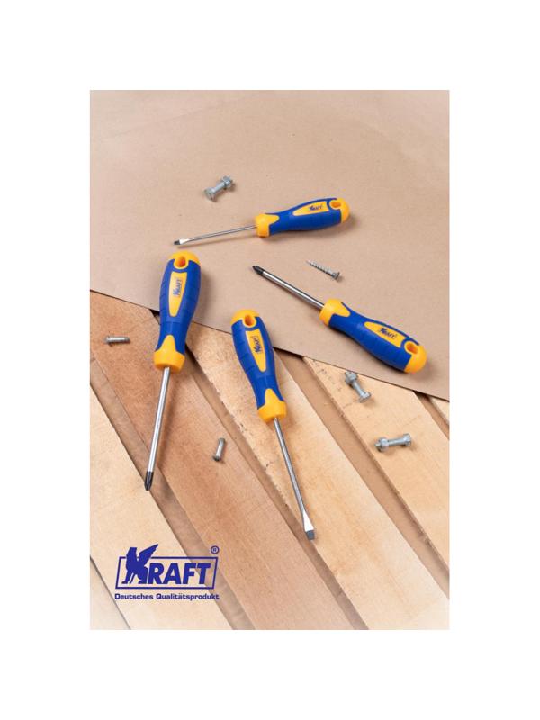 Набор отверток 4 шт, KRAFT KT 700401