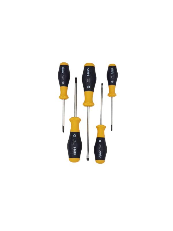 Набор отверток Felo SL/PZ, 5 шт 90095148