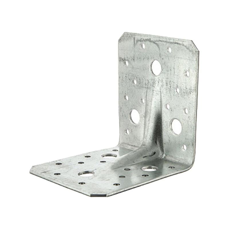 Уголок крепежный усиленный 90х90х40  цинк 126395