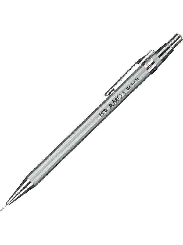 Карандаш механический M&G HB мет.корп, 0,5мм, б/ласт, в асс AMP10171110596C