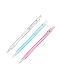 Карандаш механический Deli 0,5 мм металл корпус с ластиком цвет в ассортим