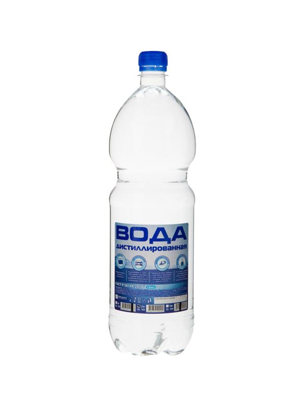 Вода дистиллированная Glanz GL-102 1,5 л. 9 шт/уп
