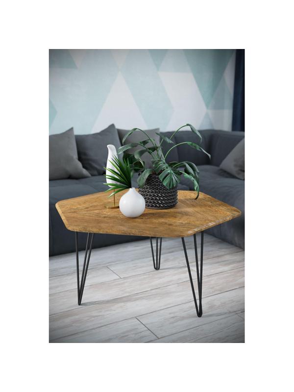 Стол журнальный  KF_Олдем. дуб  американский