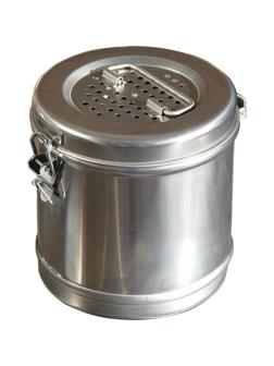 Коробка стерилизационная круглая_КФ-6 с фильтрами ДЗМО