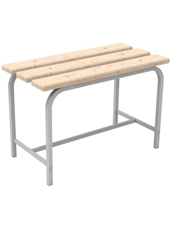 Скамья TI_СТ дерев. доска, Ш700хГ350хВ450