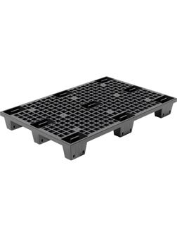 Паллет 1200х800х140 перф, вкладываемый, на ножках TR 1208 LP черный