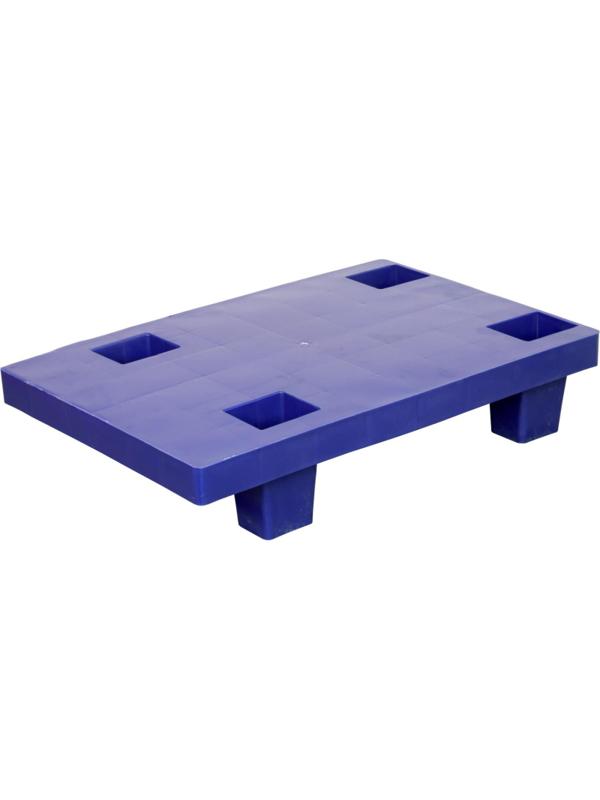Паллет 600х400х130 (сплошной на ножках) TR 400-1 синий