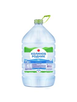 Вода питьевая Калинов Родник 9л, для кулера  (одноразовая бутыль)