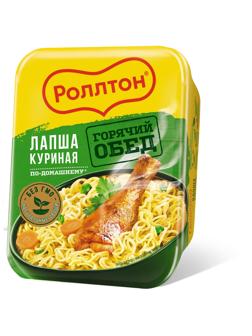 Лапша Роллтон по-домашннму курица, 90гх24шт/уп