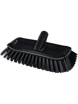 Щетка скраб д/плинтусов разноуровневая FBK, 285х130мм черная 20155-6