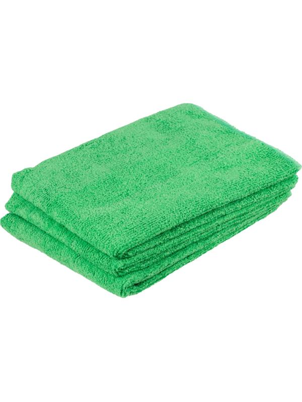 Салфетки хозяйственные Luscan Professional 300г/м2 40х40см 3шт/уп зеленые