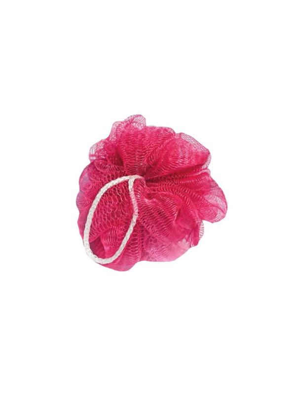 Мочалка для тела Шар нейлон 20гр цвет в ассортименте 8036