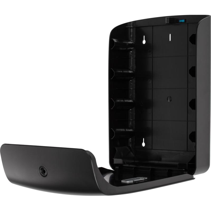 Диспенсер для полотенец лист Luscan Prof Etalon Z-слож maxi черный 151061