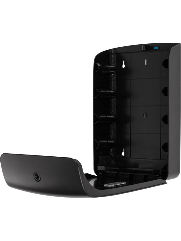 Диспенсер для полотенец лист Luscan Prof Etalon Z-слож maxi черный 151061