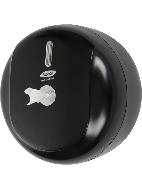 Диспенсер для туалетной бумаги рул Luscan Prof Etalon с ЦВ черный 151066