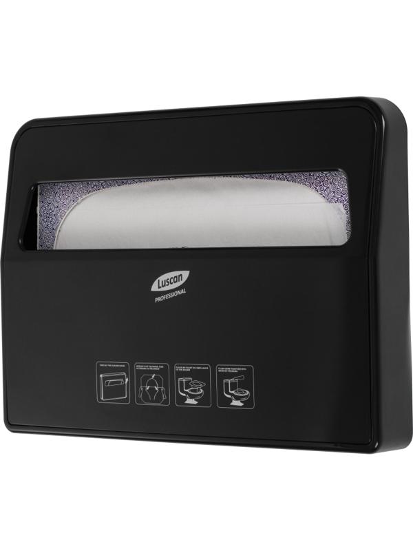 Диспенсер для покрытий на унитаз Luscan Prof Etalon черный VX781