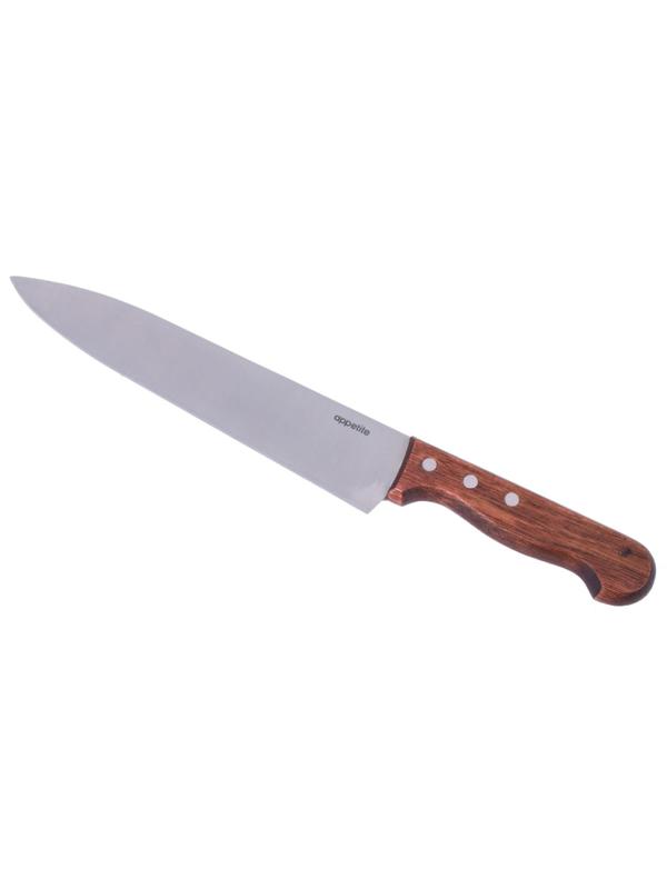 Нож ТМ Appetite нерж.сталь, поварской, 24см, С231