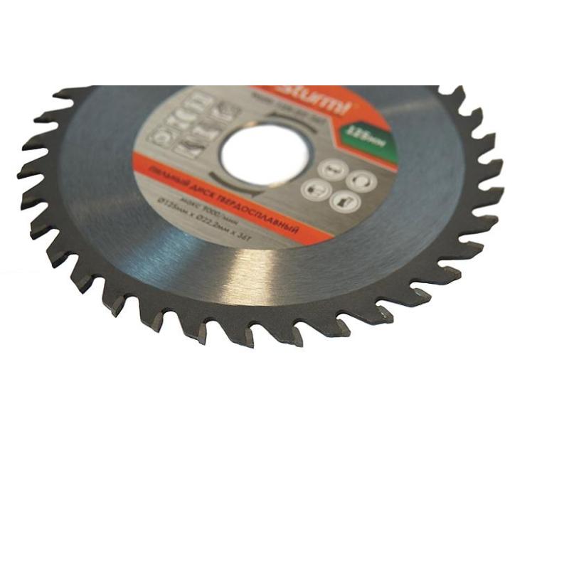 Диск пильный по дереву Sturm!, d125x22мм, 36зуб (9020-125-22-36T)
