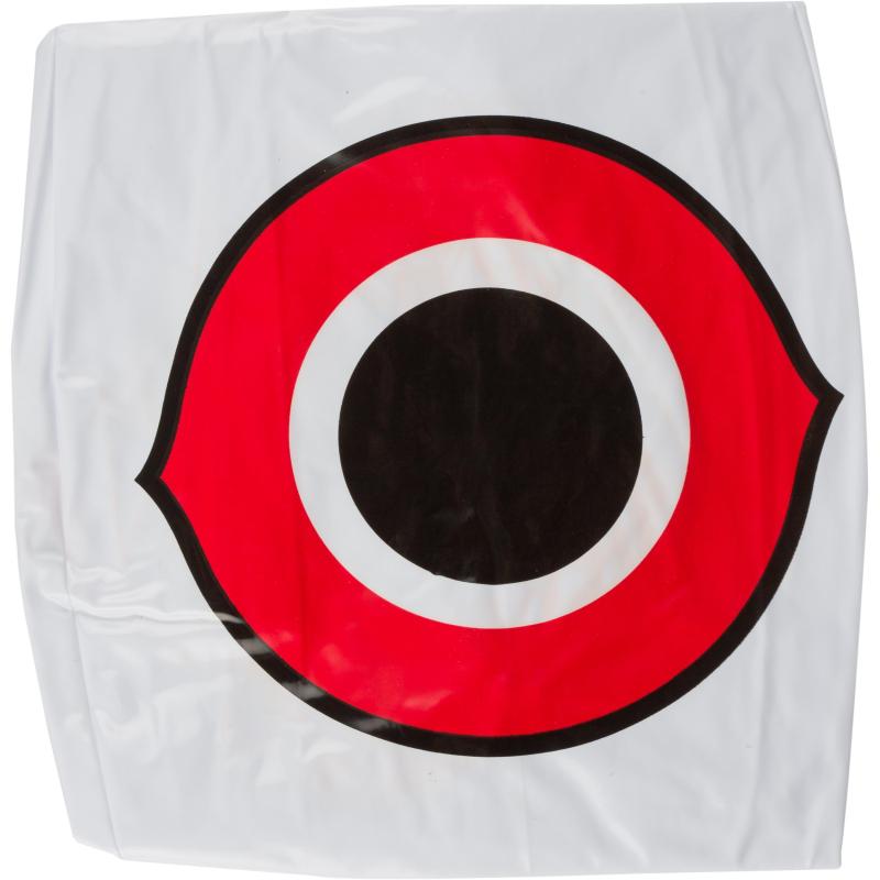 Отпугиватель Шар с глазами хищника белый, 40 см