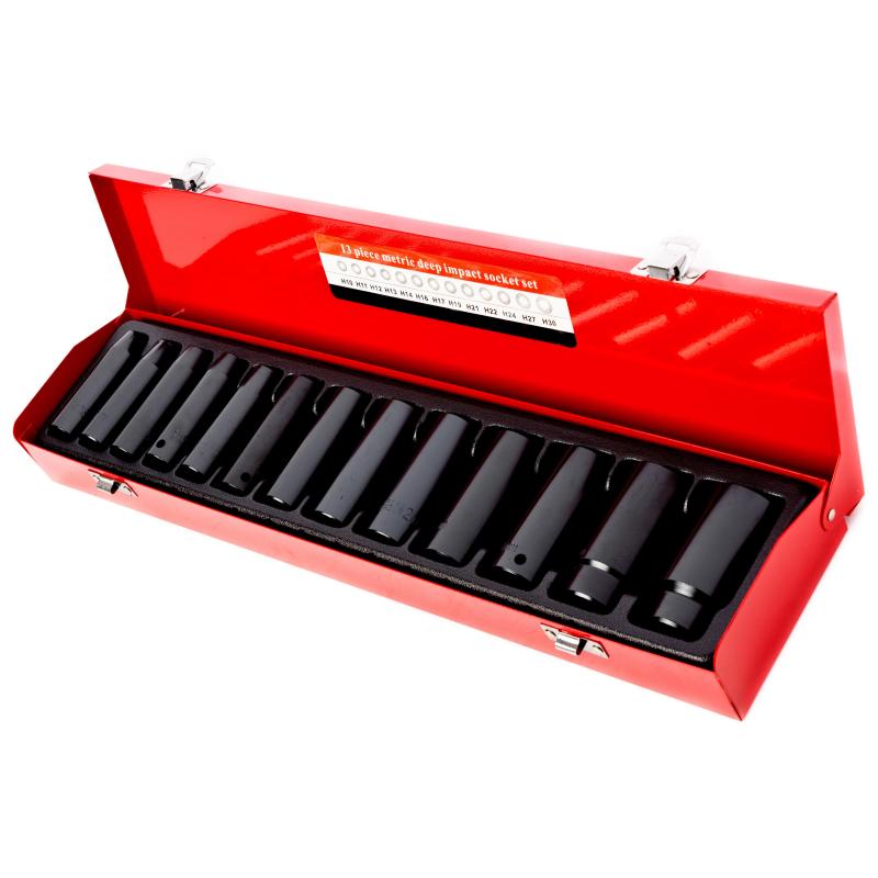 Набор ударных головок CONCORDE 13шт, 10-30мм, 1/2 (IS10-30H)