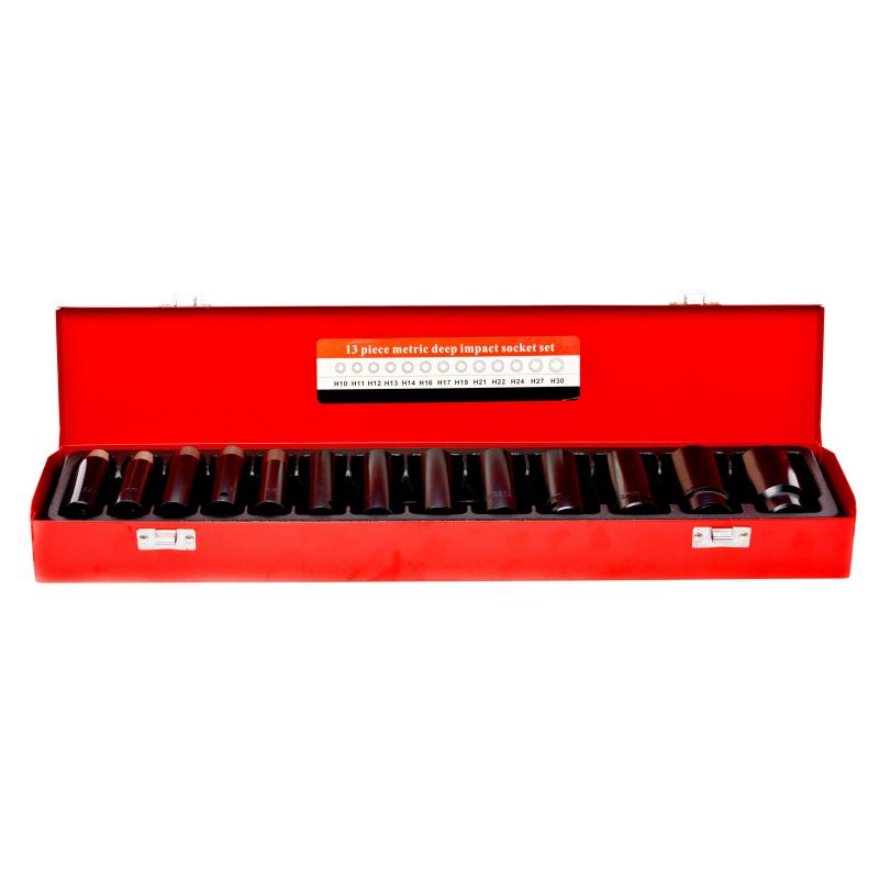 Набор ударных головок CONCORDE 13шт, 10-30мм, 1/2 (IS10-30H)