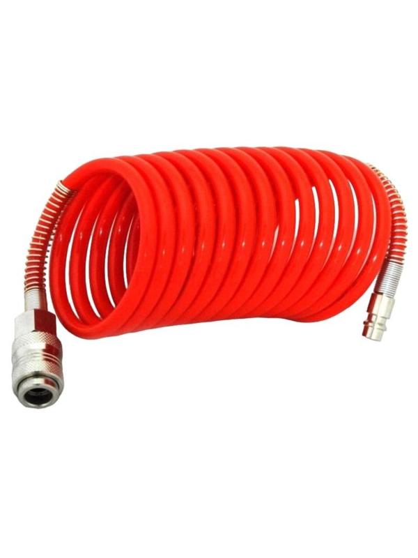 Шланг пневматический спираль Concorde ПЭ, 15м, 8мм, рапид, 20 атм (SHQ8-15)
