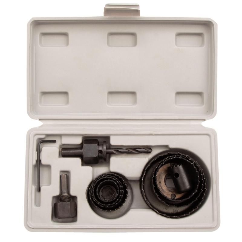 Набор кольцевых пил по дереву Matrix 19-64 мм, 11 предм. (70473)