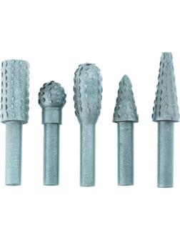 Набор шарошек по дереву Matrix 5шт. (70499)