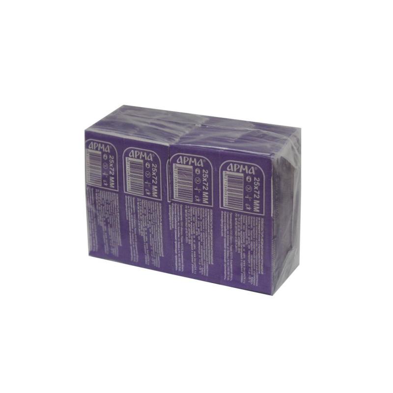 Перевяз. ср-ва Лейкопластырь бакт, 25х72 мм, полимерный 200 шт/уп, АРМА