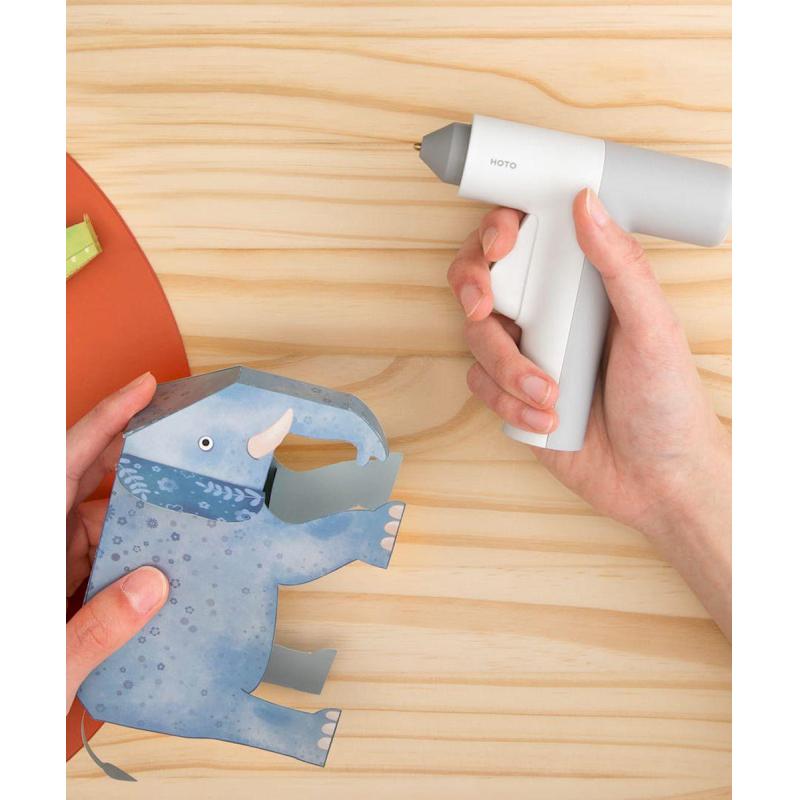 Пистолет клеевой аккумуляторный HOTO Lithium 5В, 7мм (QWRJQ001)