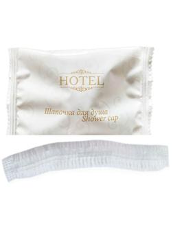 Шапочка для душа HOTEL, флоупак, 300шт/уп
