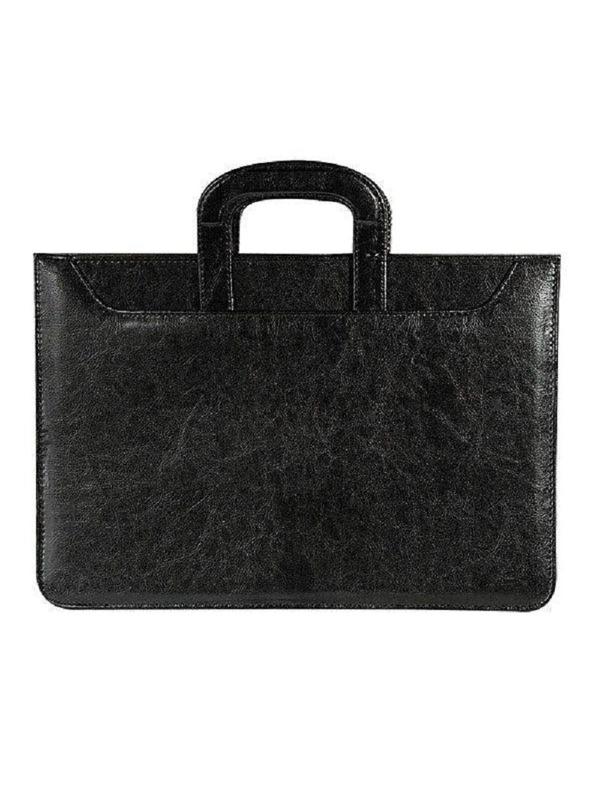 Портфель Папка Мечта имп.винилискожа,черный,380х265 мм, мод.250и/чер