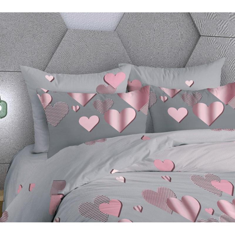 Постельное белье 1,5сп бязь 120г/м2 (нав.50х70-2шт) Сияние