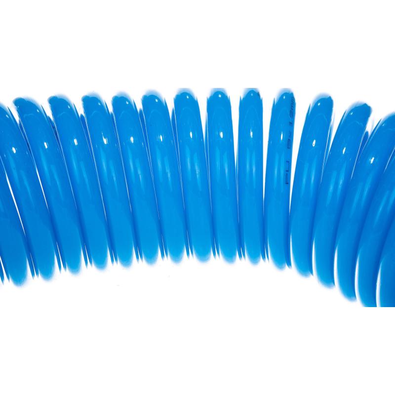 Шланг пневматический спираль FUBAG 5м, ПУ, 15бар, 8x12мм (170304)