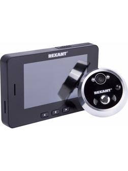 Видеоглазок дверной REXANT, с функцией записи видео/фото ночной режим