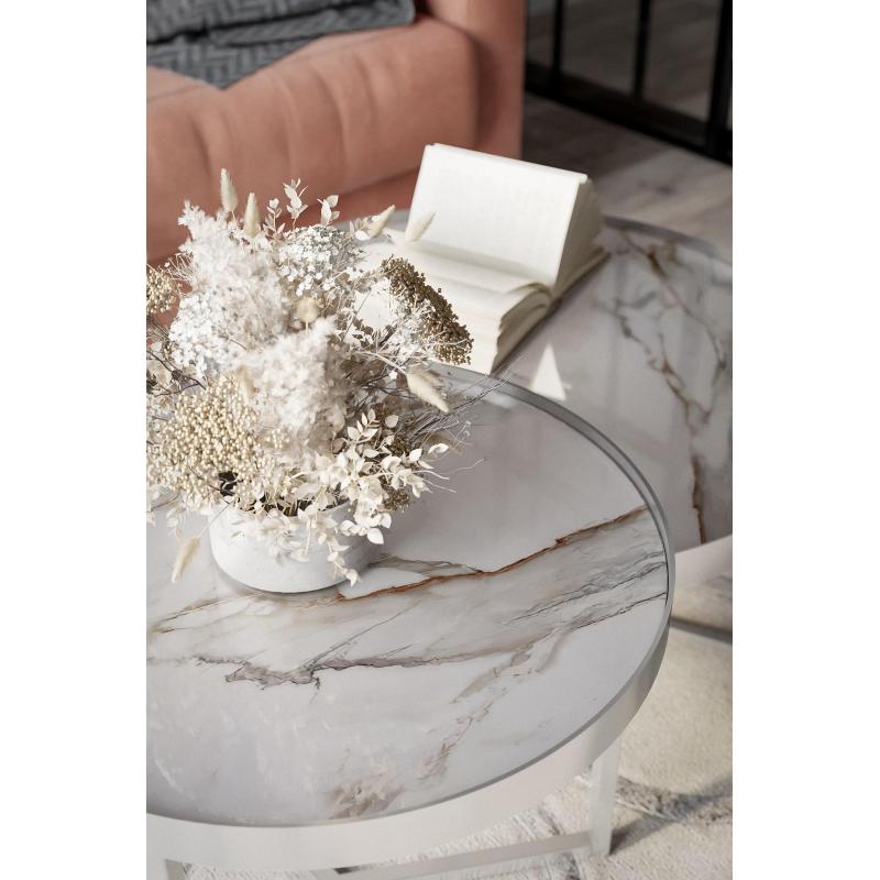 Стол журнальный _KF Тайлер D555 калакатта/хром