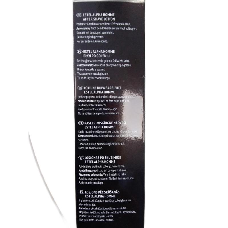 Лосьон после бритья ALPHA HOMME, 100 мл AH/L100
